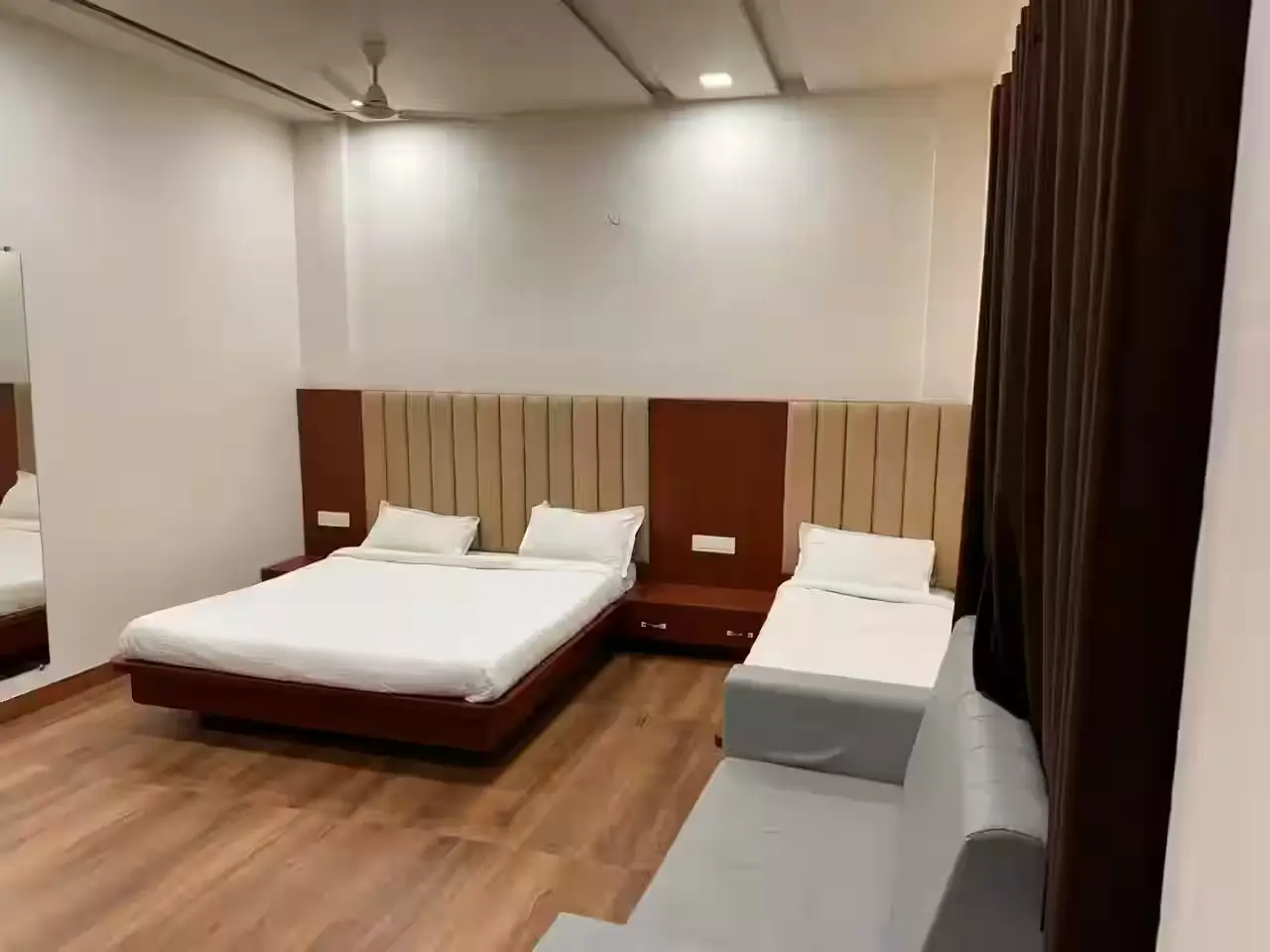 Single Bed Room at Padmavathy Nilayam Tirupati